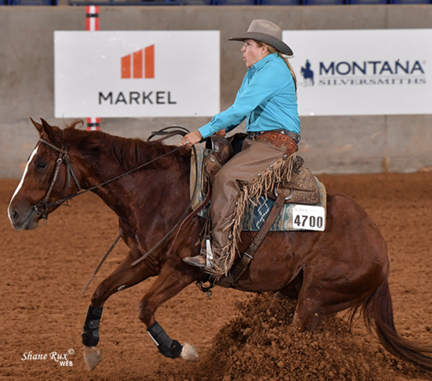 C.J. Garland from Showjumping to Legendary Stakes Reined Cow Horse Winner